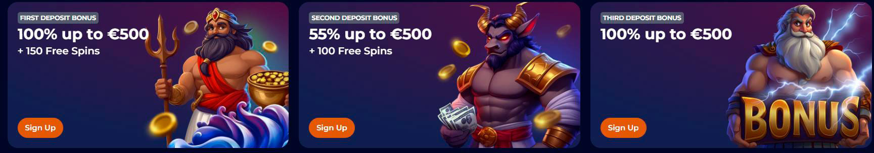 Nine Casino welcome bonus